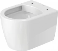 Miski WC - Duravit ME by Starck Miska WC podwieszana Compact Rimless 37x48 cm lejowa biała z powłoką WonderGliss 25300900001 - miniaturka - grafika 1