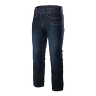 Odzież taktyczna i umundurowanie - Helikon - Spodnie Greyman Tactical Jeans Slim - Denim Blue - SP-GJS-DD-31 - miniaturka - grafika 1