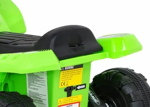Quad Storm na akumulator dla dzieci Zielony + Silnik 25W + MP3 USB + LED - Pojazdy elektryczne dla dzieci - miniaturka - grafika 9