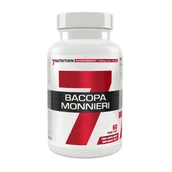 Witaminy i minerały dla sportowców - 7Nutrition Bacopa Monnieri 60vegcaps - miniaturka - grafika 1