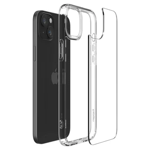 Spigen Ultra Hybrid do iPhone 15 crystal clear - Etui i futerały do telefonów - miniaturka - grafika 3