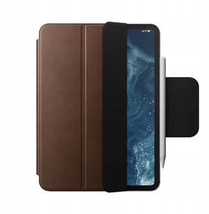 Nomad Leather Folio, brown Nomad leather - iPad Pro 11" M4 NM013305858 - Etui do tabletów - miniaturka - grafika 1