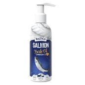 Suplementy i witaminy dla psów - Baltica Olej z łososia Atlantyckiego Salmon Fresh Oil 200ml - miniaturka - grafika 1
