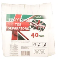 Akcesoria do paznokci - ronney RONNEY Separator do Pedicure 40 par - miniaturka - grafika 1
