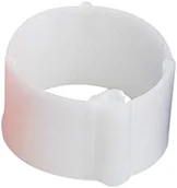 Akcesoria do hodowli zwierząt - Klipsy do drobiu o średnicy 12 mm, białe, 100 sztuk - miniaturka - grafika 1