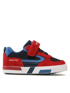 Geox Sneakersy B Kilwi Boy B35A7B01422C7217 M Czerwony - Buty dla chłopców - miniaturka - grafika 1