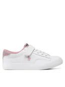 Buty dla dziewczynek - Polo Ralph Lauren Sneakersy Theron V Ps RF104102 Biały - miniaturka - grafika 1