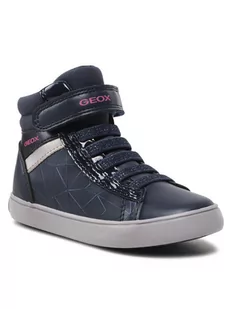 Geox Sneakersy J Gisli G. A J164NA 00454 C4268 M Granatowy - Buty dla dziewczynek - miniaturka - grafika 1