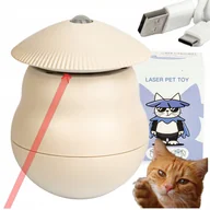 Zabawki dla kotów - LASER AUTOMATYCZNY USB Interaktywna zabawka dla kota LASEREK OBROTOWY - miniaturka - grafika 1