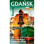 Atlasy i mapy - Plan kieszonkowy rysunkowy Gdańsk - miniaturka - grafika 1