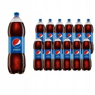Napoje gazowane - Pepsi Napój gazowany o smaku cola 2 l x 12 sztuk - miniaturka - grafika 1