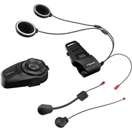 Akcesoria motocyklowe - SENA 10S-02D 10S, system komunikacji Bluetooth do motocykli Dual Pack, czarny 10S-02D - miniaturka - grafika 1