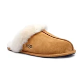 Kapcie damskie - UGG Ocieplane obuwie domowe W SCUFFETTE II shearling z dodatkiem wełny zamsz - miniaturka - grafika 1