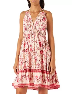 IZIA Damska letnia sukienka Gaya, różowa, M, Rosa, M - Sukienki - miniaturka - grafika 1