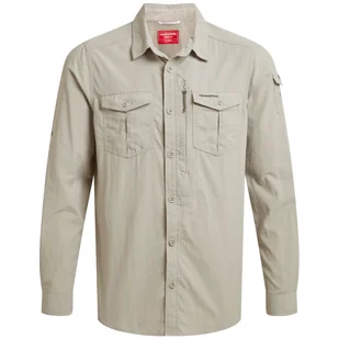 Koszula męska Craghoppers NosiLife Adventure Long Sleeved Shirt III Rozmiar: XXL / Kolor: beżowy - Koszulki sportowe męskie - miniaturka - grafika 1