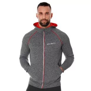 Bluza termoaktywna męska z kapturem Brubeck Fusion - S - Pozostała odzież narciarska - miniaturka - grafika 1