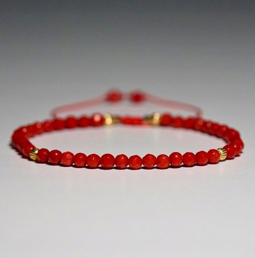 Bransoletka Koral Czerwony 3mm - Crystals Break