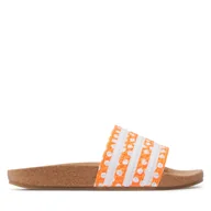 Klapki i japonki damskie - Klapki adidas adilette W GX9482 Biały - miniaturka - grafika 1