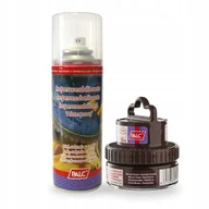 Środki do obuwia i ubrań - Pasta do Butów Ciemny Brąz z Impregnatem Aqua Stop Palc Zestaw 2w1 - miniaturka - grafika 1