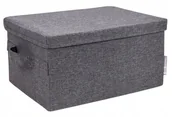 Pudła i pojemniki do przechowywania - Bigso Box of Sweden bigso Box of Sweden 1012 pudełko do przechowywania drobnych poliestru kolor szary 35 x 26 x 19 cm 1012 - miniaturka - grafika 1