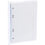 Wkłady do segregatora - GIMAR Wkład do segregatora A5 biały kratka 50ark. - miniaturka - grafika 1