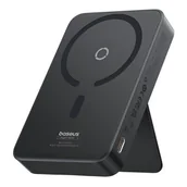 Powerbanki - Baseus P10064101123-00 MagPro Magnetic 5000mAh 20W Czarny - miniaturka - grafika 1