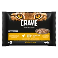 Mokra karma dla kotów - Pakiet próbny Crave, saszetki, 4 x 85 g, kurczak w sosie - miniaturka - grafika 1