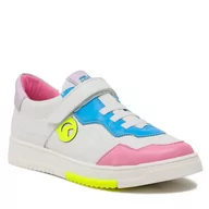 Buty dla dziewczynek - Sneakersy Primigi 3924633 D White-Light Blue - miniaturka - grafika 1