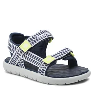 Sandały damskie - Timberland Sandały Perkins Row Webbing Sndl TB0A2ASH019 Navy Webbing - miniaturka - grafika 1