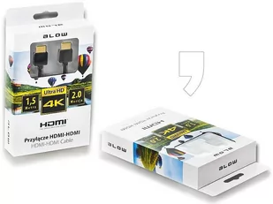 Blow Kabel HDMI 3 m - Kable komputerowe i do monitorów Blow Kabel HDMI 3 m - Kable komputerowe i do monitorów - miniaturka - grafika 2