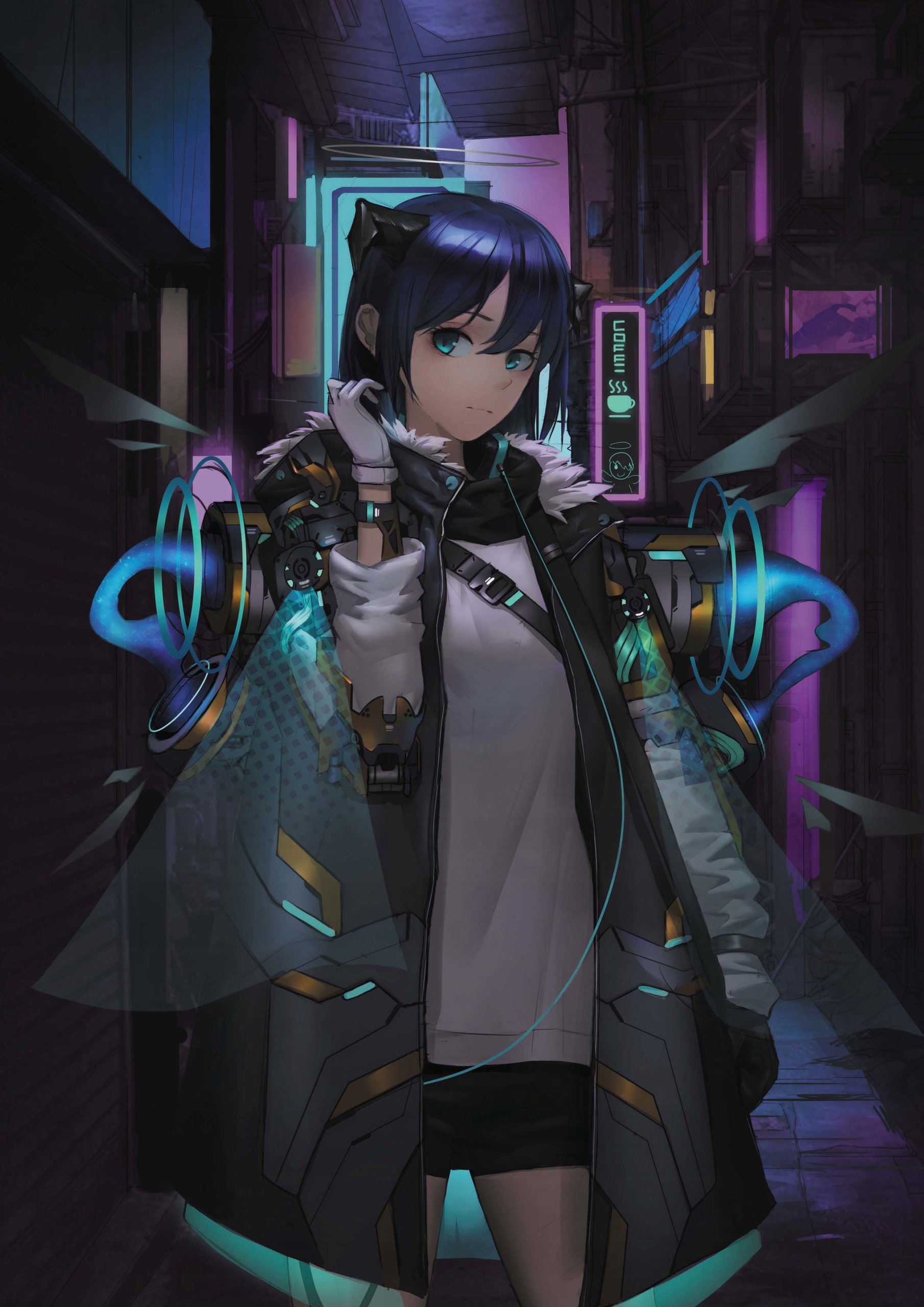 Plakat A3 gra anime Arknights