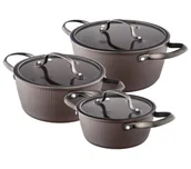 Garnki - La Bonita Especial LB6ZGA002 Indukcja Aluminium 6 elementów - miniaturka - grafika 1