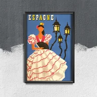 Plakaty - Retro plakat Hiszpania - miniaturka - grafika 1