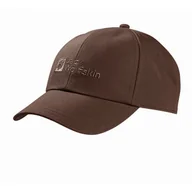 Czapki męskie - Czapka z daszkiem Jack Wolfskin BASEBALL CAP dark mahogany - ONE SIZE - miniaturka - grafika 1
