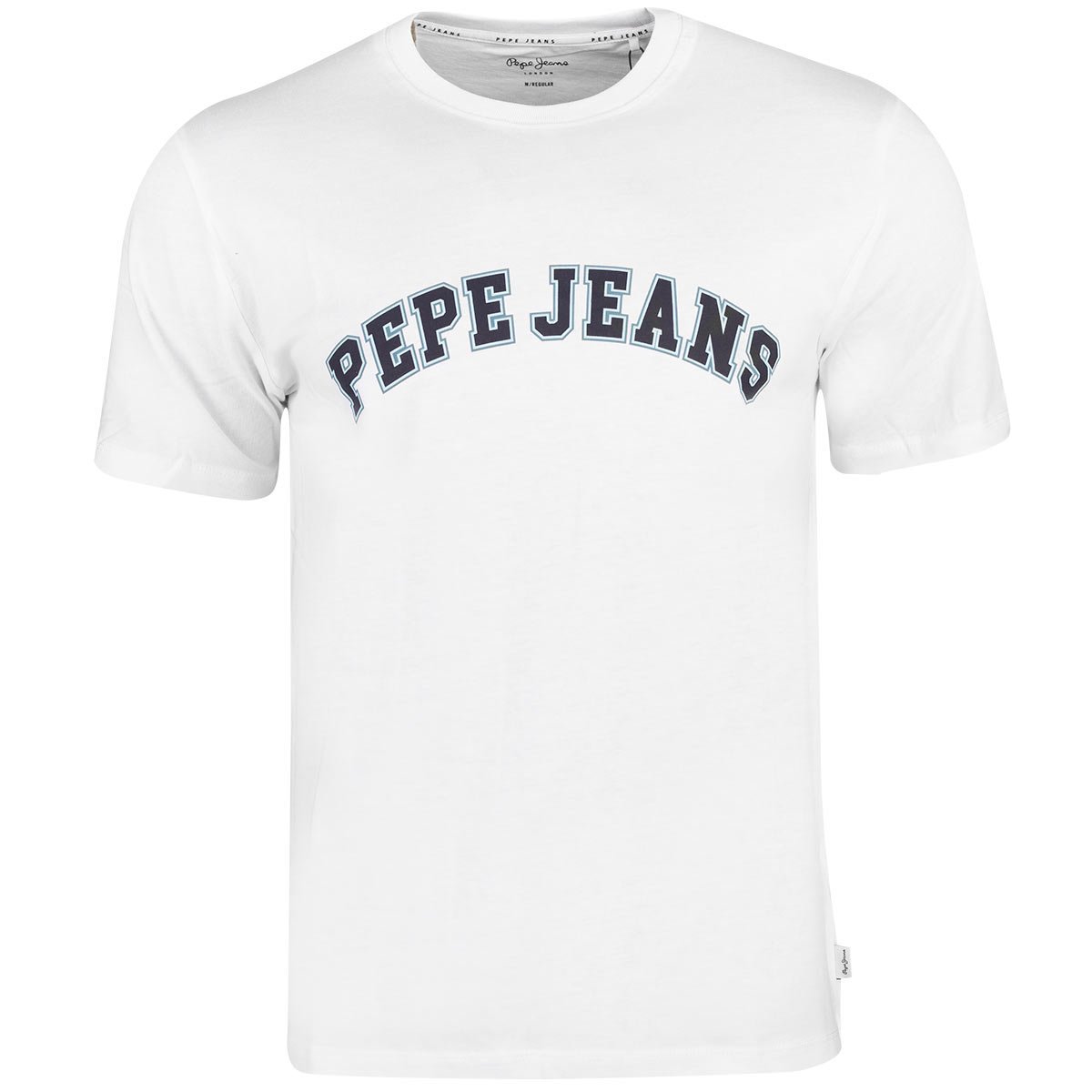 Pepe Jeans Koszulka Męska T-Shirt Clement Factory White Biała R.L