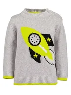 Bluzy i sweterki niemowlęce - Blue Seven Sweter w kolorze szaro-żółtym - miniaturka - grafika 1