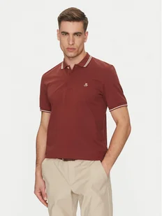 Marc O'Polo Polo 523 2230 53054 Czerwony Regular Fit - Koszulki męskie - miniaturka - grafika 1