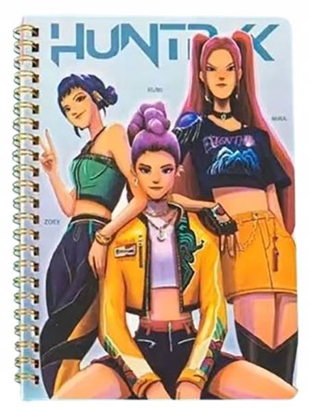 ZESZYT notes NOTATNIK dziecięcy 40k. kpop dla dzieci dziewczynki do szkoły