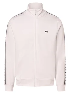 Lacoste Bluza męska Mężczyźni biały jednolity, 3 - Bluzy męskie - miniaturka - grafika 1
