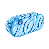 Piórniki - Piórnik z klapką Oxford Kids niebieski bez wyposażenia - miniaturka - grafika 1