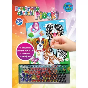 Stnux Kreatywne obrazki Pieski - Zabawki kreatywne - miniaturka - grafika 1