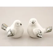 Ozdoby bożonarodzeniowe - Figurka ceramiczna Ptaszek 10 cm - miniaturka - grafika 1