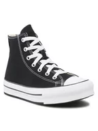 Półbuty damskie - Converse Trampki Ctas Eva Lift Hi 272855C Czarny - miniaturka - grafika 1