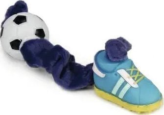 Beeztees BEEZTEES ZABAWKA DLA PSA BUT + ELASTYCZNY SZNUREK + PIŁKA 27cm