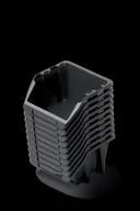 Skrzynki i torby narzędziowe - KUWETY 10 BINEER SHORT 10 SZT. CZERWONE 288x158x187mm - miniaturka - grafika 1