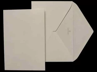 Fedrigoni Biała gładka, ekologiczna. Koperta ozdobna, B6 120x180 mm, 120g, NK, Cotton Wove Premium White, min. 52 szt - Koperty - miniaturka - grafika 1