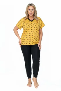 Piżama Queen Plus Size - Piżamy damskie - miniaturka - grafika 1
