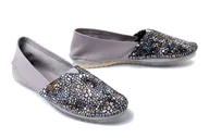 Półbuty damskie - MACIEJKA 01930-86/00-0 popiel, multikolor, półbuty damskie - Maciejka - miniaturka - grafika 1