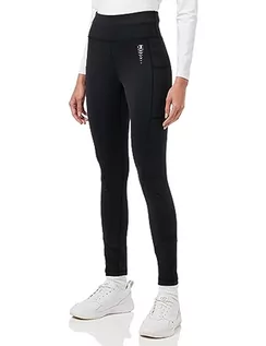 Spodnie damskie - Champion Athletic C-Tech W-Quick-Dry Stretch Poly-Jersey Damskie spodnie dresowe, Czarny, XS - grafika 1