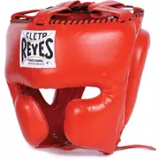 Kaski bokserskie i maski - Cleto Reyes Kask Bokserski Sparingowy Red - miniaturka - grafika 1